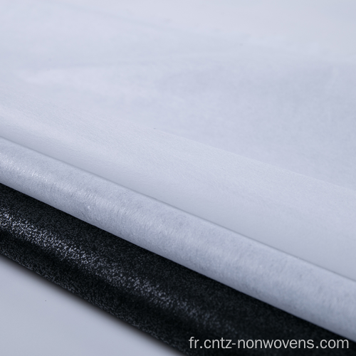 Interlitage fusible 100% polyester non tissé